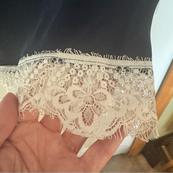 VALENTINA NALDI Lace Trim Slip dress - Picture 2 of 6